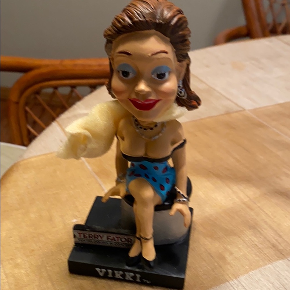 Terry Fisher -Tiffany Bobbie head